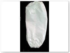 PVC Sleeve Protectors White