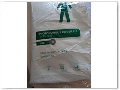 Microporous Coverall CAT 3 Type 5-6