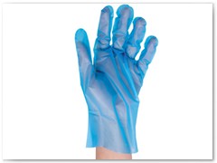 TPE Blue Gloves 1